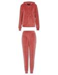 Emporio Armani Women's Emporio Armani Women's Trousers Chenille Full zip jacket and trousers, Zimt, M UK