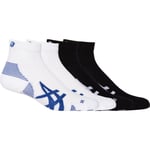 Asics FujiTrail Run Quarter Sock 2-pack Vit / Svart - Handla nu på Loparshop.se!