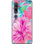 Xiaomi Mi Note 10 Pro Gjennomsiktig Telefondeksel Blomsterbukett