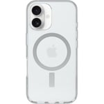 OtterBox Symmetry Series Clear MagSafe Case for iPhone 16, Shockproof, Drop proof, Protective Thin Case, 3x Tested to Military Standard, Clear, Non-Retail Packaging