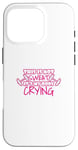 Coque pour iPhone 16 Pro Not My Sweat It's My Body Crying Funny Workout Gym