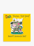 Rachel Ellen Dad You are Top Dog Father's Day Card