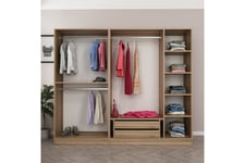 Fruitland Garderobe 225 cm - Brun Garderobeskap & klesskap