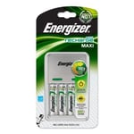 ENERGIZER - KOMPAKT BATTERILADDARE + 4 AA...