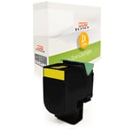 Toner Yellow XXL Replaces Lexmark 802SY 80C2SY0