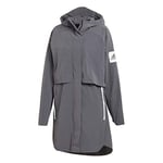 adidas Myshelter rain jacket Women's Rain Jacket - Grey, S