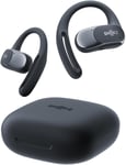 Ecouteurs A Oreilles Libres Openfit Air,Casque Bluetooth Sans Fil Avec Microphone,Ecouteurs Avec Crochet D'Oreille Air,Charge Rapide,28 H D'Autonomie,Etancheite Ip54 Pour Le Sport-Noir