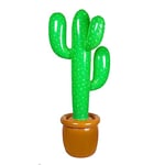 Boland 54426 - Cactus gonflable, 86 cm, Jouet aquatique, Décoration, Décoration de fête pour piscine, fête d'été et fête à thème