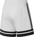 adidas Short SQUADRA25 pour Femme, Taille XS, Blanc/Noir