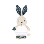 Kaloo - K'Doux - Nature small bunny dolls White & Blue - Swaddling material - Soft toy - 20cm - From birth onwards - K969954