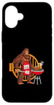 Coque pour iPhone 16 Plus BBQ Master Sasquatch