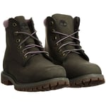 Timberland Waterville 6inch Womens Olive Boots - Green - Size UK 6