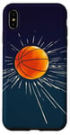 Coque pour iPhone XS Max Ballon de basket de sport en couleur classique