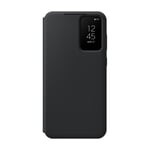 Samsung Galaxy S23+ Smart View Wallet Case-deksel, black