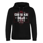 Hybris Cobra Kai Dojo Epic Hoodie Herr (Black,XL)