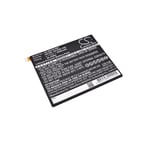 Kompatibelt med Dell Venue 8 7840, 3.7V, 5500 mAh