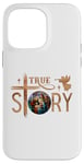 Coque pour iPhone 14 Pro Max True Story Crèche de Noël Jésus Chrétien Hommes Femmes Enfants