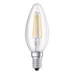 OSRAM OSRAM-LED-kynttilä, E14 4W Classic B 2700 K kirkas