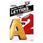 Artskills Quick Jumbo Letter and Number Pads Repositionable 108/Pkg-Holographic Sparkle