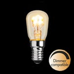 Unison dimbar LED päronlampa 2200K 60lm E14 2W 