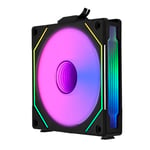 Lian Li UNI FAN SL-INF Reverse Blade - Infinity Mirror ARGB PC Fan - Black