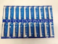 GENUINE BRAUN ORAL-B INTERSPACE BRUSH HEADS 20 X BRUSHES POWERTIP, IP17 BULK BUY