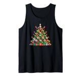 Christmas Tree Sea Turtle Turtles Tortoise Tank Top