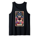 The Pug Dog Tarot Card Tank Top