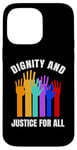 iPhone 14 Pro Max Dignity And Justice For All Human Rights Raised Hands Case