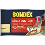 Bondex - Pâte à Bois 2 en 1 Rebouche et Restaure - 250g Couleur: Naturel