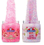 Elmer's Gue Animal Party Variety Scented Crunchy Slime and Bingsu Bead Slime