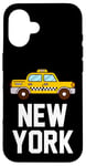 Coque pour iPhone 16 New York City Graphic Tees - Cool New York City Funny Taxi