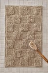 Ellos Home - Badrumsmatta Saga Check - Beige