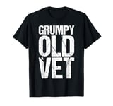 Grumpy Old Vet Funny Military Veteran Men Women T-Shirt