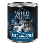 Wild Freedom Adult 6 x 800 g - Kornfri opskrift - Cold River - Sej & Kylling