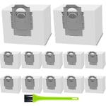 12-pack dammpåsar för Roborock Q7 Max / Q7 Max+ / Q7 Max Plus