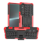 Sony Xperia 1 V Heavy Duty Case Red