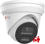 4K 8Mp Caméra De Surveillance Extérieur Poe Ip, Détection De Personne/Voiture, Vision Nocturne Couleur & Ir, Micro Intégré, Emplacement Carte Sd, Ip67, 120 Db Wdr, Boîtier Métalliq[CAM07804]