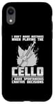 iPhone XR Cello Instrument Funny Playing Musical Lesson Case