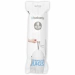 Brabantia Bin Liners 50L Code H Grey 50 Litre PerfectFit Bags Deal Prices