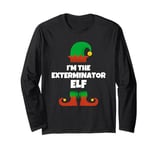 I'm Exterminator Elf Family Pajama Christmas Pest Control Long Sleeve T-Shirt