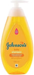 2 x Johnson's Baby Shampoo Gently Cleanses Hair No More Tears 500ml Bottles