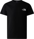 The North Face Teens' Simple Dome T-Shirt TNF Black, S