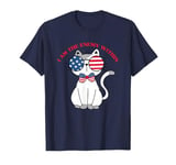 I Am The Enemy Within Patriotic Cat T-Shirt