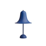 Verpan - Pantop Table Lamp, Matt Classic Blue, Excl. E14 Max 25W - Bordslampor - Verner Panton - Blå