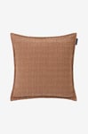 Lexington - Kuddfodral Basket Structured Cotton Pillow Cover - Brun