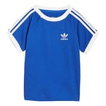 adidas Mixte bébé 3stripes Tee T Shirt, Team Royal Blue/White, 2 ans EU