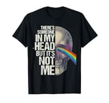 There's Someone In My Head But It's Not Me Funny Pink Music T-Shirt