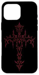 iPhone 16 Pro Max Mall Goth Grunge Aesthetic Gothic Cross Case