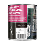 JOVIRA PINTURAS PEINTURE ANTI-ROUILLE FER FORGÉ Protection et décoration de l'émail sur acier (750 ML, NOIR)